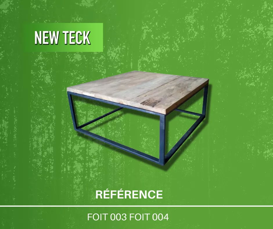 Table basse en teck
