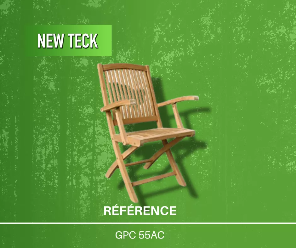 Livraison chaise extérieure en teck