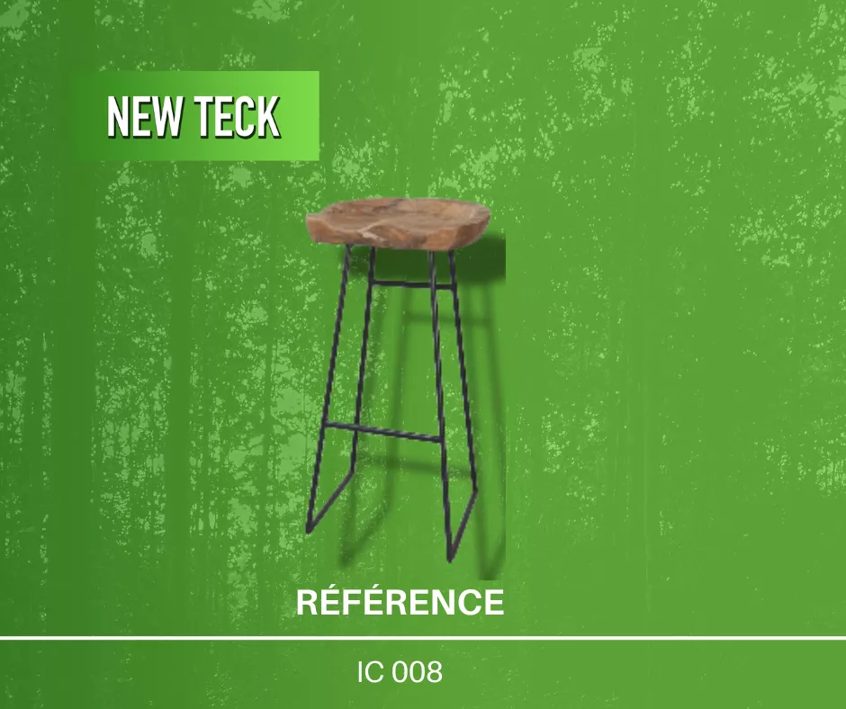 Chaise en bois massif