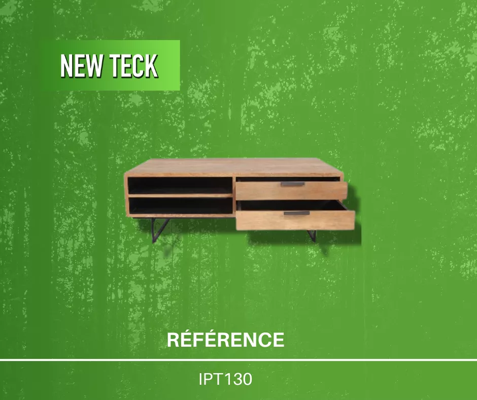 Nouvelle table basse en teck