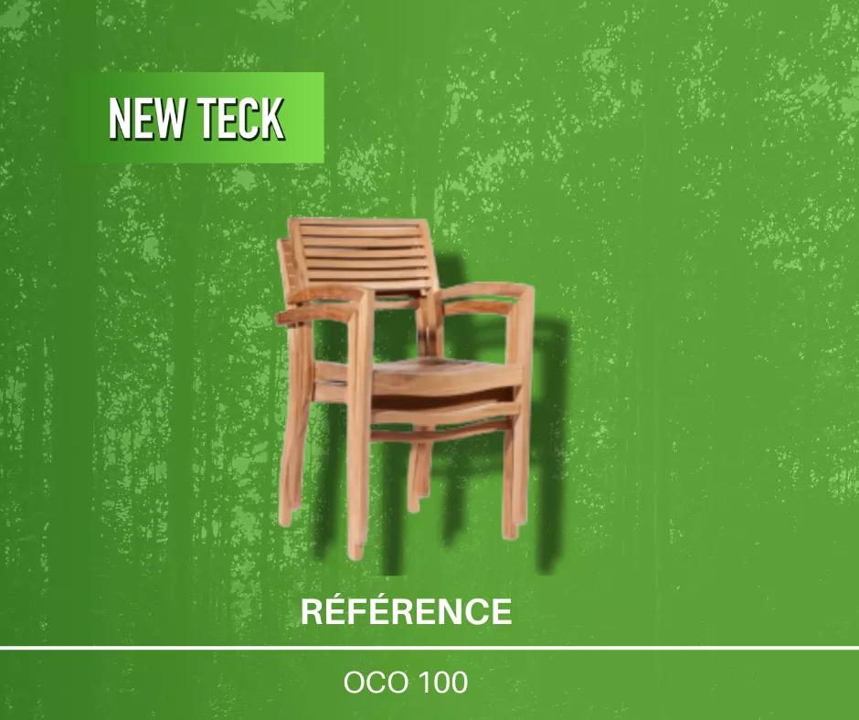 Magasin chaise de jardin en teck