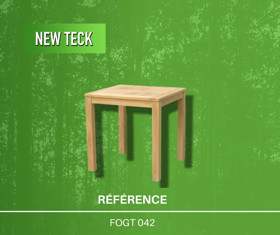 Table jardin teck