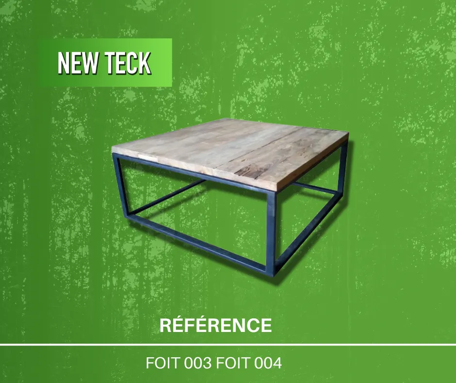 Table basse en teck