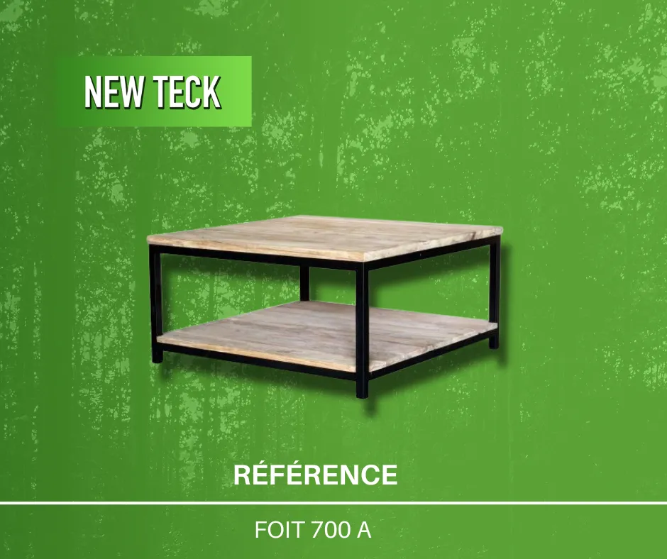 Table basse en bois massif