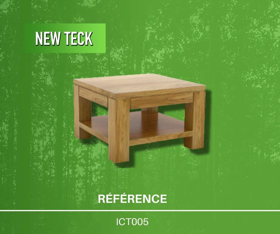 Table basse en teck occasion