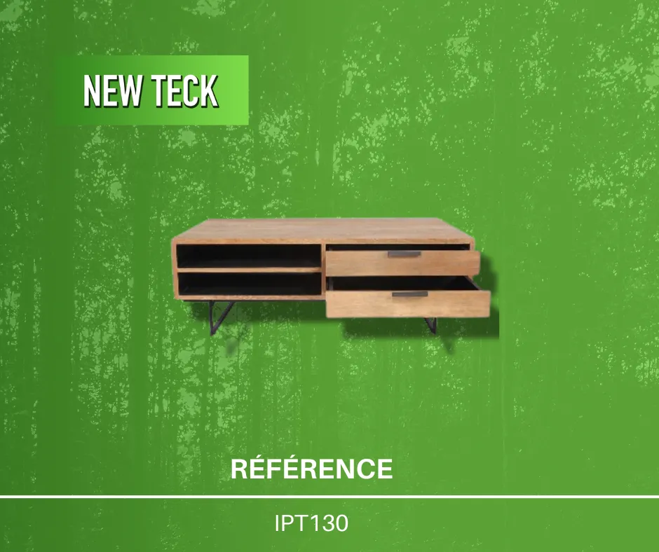 Nouvelle table basse en teck
