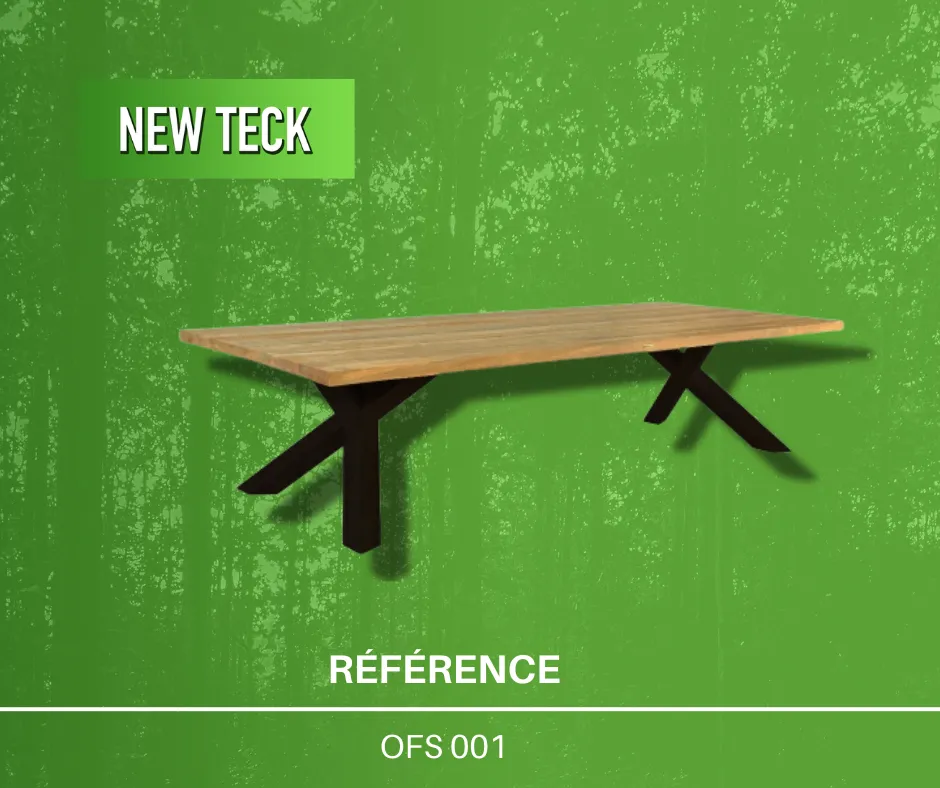 Magasin table de jardin en teck