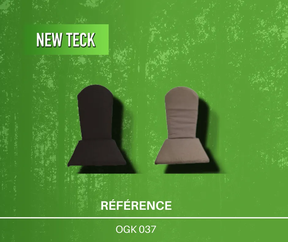 Lot de coussins pour lit extérieur en teck