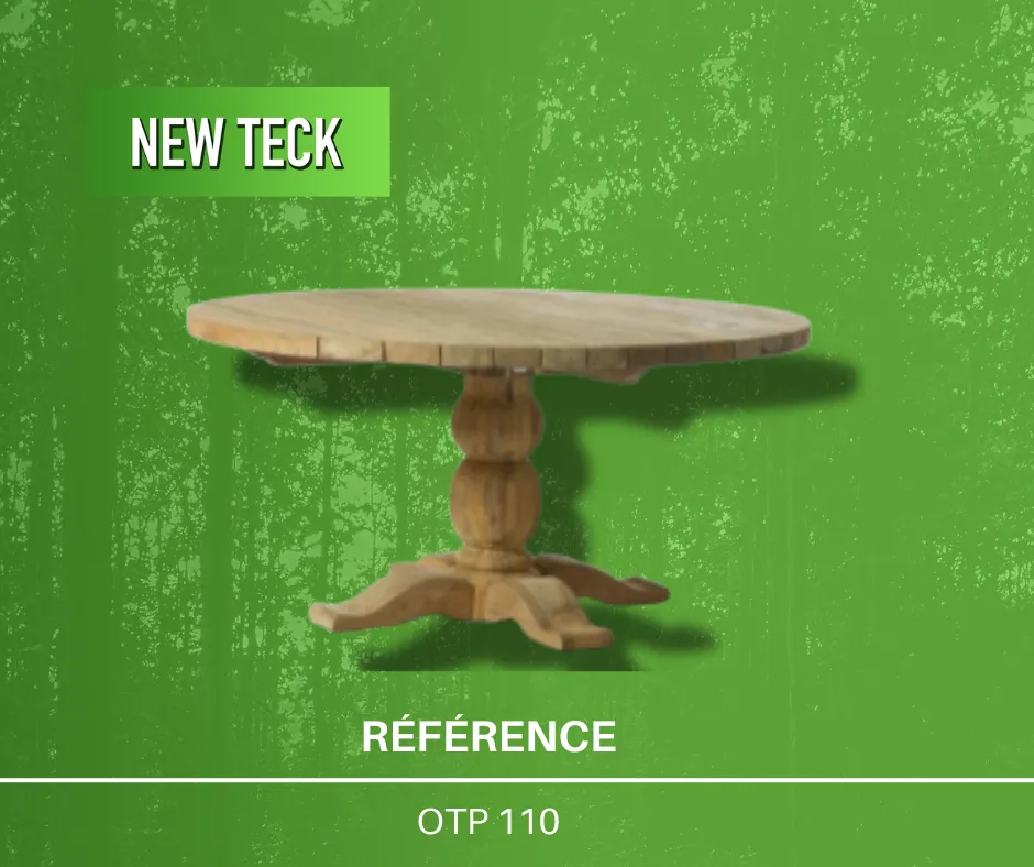 Table en teck extérieur