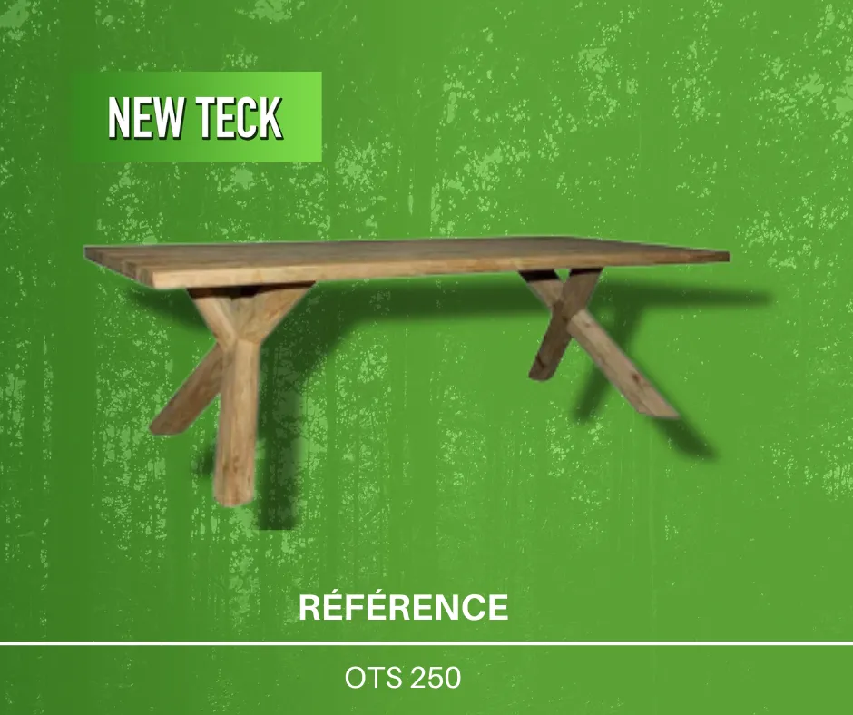 Prix table extérieure en teck