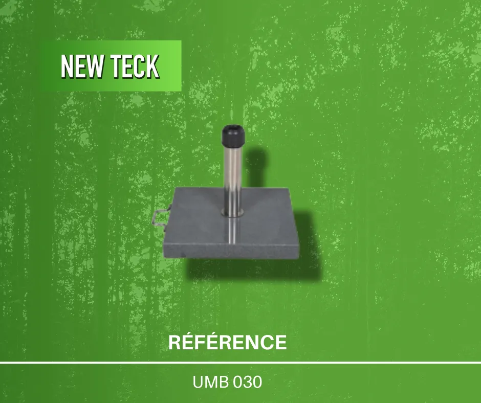 Pied pour lit extérieur en teck